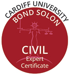 Cardiff University Bond Solon Civil Expert Certificate logo